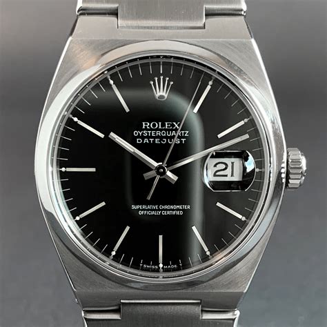 used rolex oyster quartz